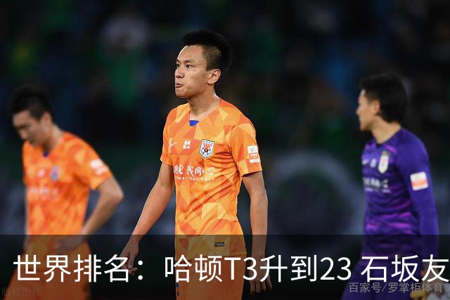 世界排名：哈顿T3升到23 石坂友宏日巡首胜412位